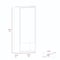 Tuhome Mariana Medicine Cabinet, One External Shelf, Single Door Mirror Two Internal Shelves, White GLB5553 - alternate 2